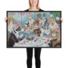 Horizontal Framed Print 24x36"