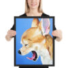 Yawning Chihuahua 16x20" Framed Wall Art - Image 2