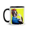 Karly the Riveter 11 oz. Mug with Color Inside