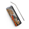 Reggie Quidditch Captain 20 oz. Stainless Steel Tumbler with Straw - Image 3