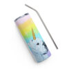 Stainless Steel Tumbler with Straw - Image 3