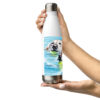 Carlota and Kornelia 17 oz. Stainless Steel Water Bottle - Image 3
