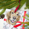 Paw Shaped Metal Ornament
