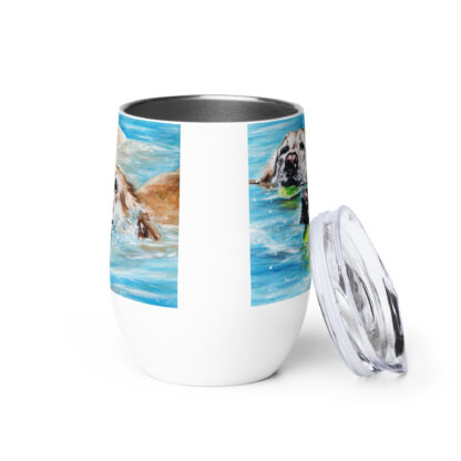 Carlota and Kornelia Wine Tumbler - Image 2