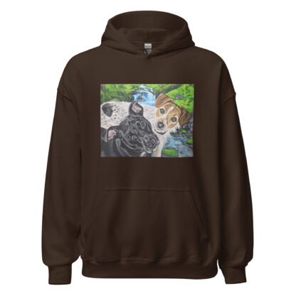 Katara and Sherlock Unisex Hoodie - Image 9