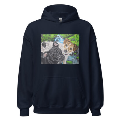 Katara and Sherlock Unisex Hoodie - Image 5