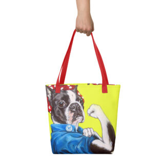 Karly the Riveter All Over Print Bag