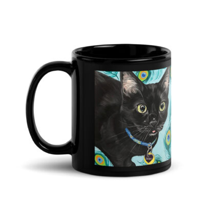 Ebony Black Mug - Image 2