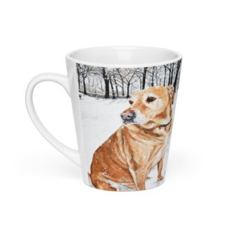 Ty in Snow Latte Mug