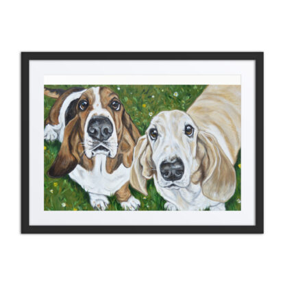 Framed (Black, White, and Oak) Mat Prints - Image 5