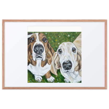 Framed (Black, White, and Oak) Mat Prints - Image 10