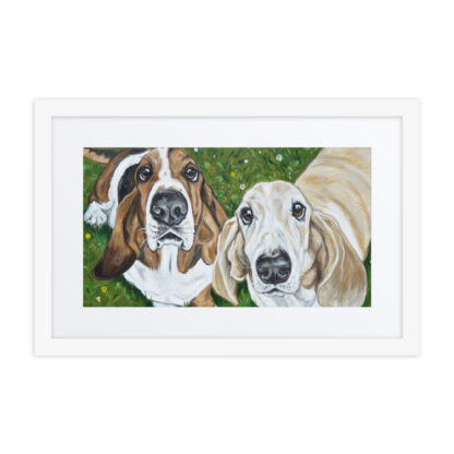 Framed (Black, White, and Oak) Mat Prints - Image 12