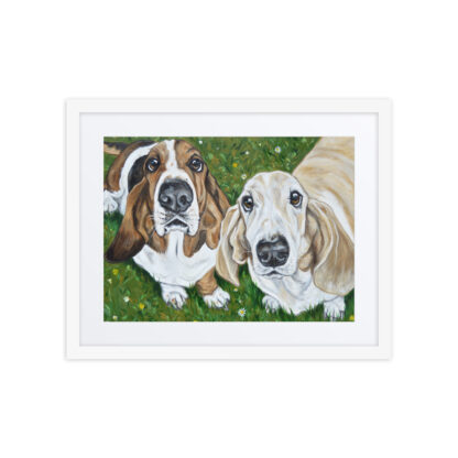 Framed (Black, White, and Oak) Mat Prints - Image 13