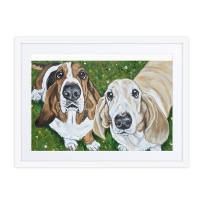 Framed (Black, White, and Oak) Mat Prints - Image 14