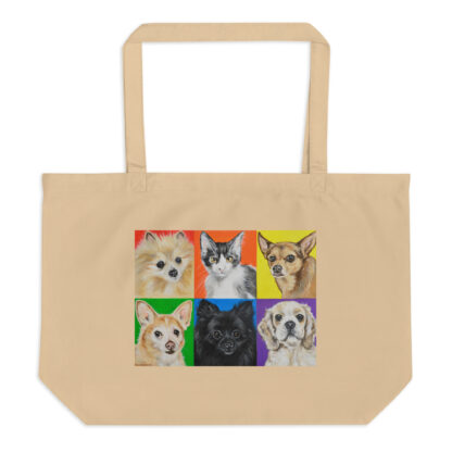 Large Tote Bag in Black - Image 2