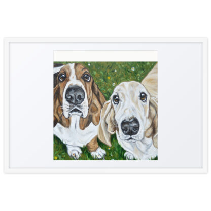 Framed (Black, White, and Oak) Mat Prints - Image 15