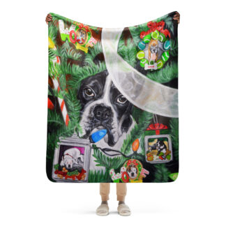 BIG Sugar Plum & Friends BIG Sherpa Blanket 50x60"